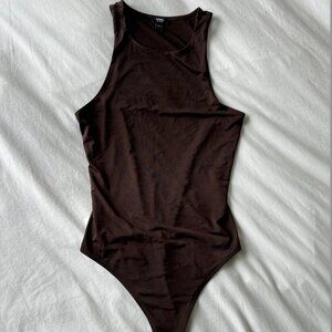 Express Brown Bodysuit - Small